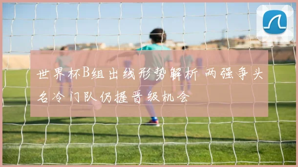 世界杯B组出线形势解析 两强争头名冷门队仍握晋级机会